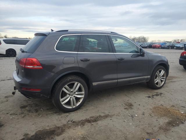 VOLKSWAGEN TOUAREG V6 2013 gray  gas WVGEF9BP9DD006215 photo #4