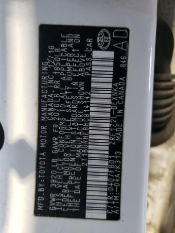 2017 TOYOTA COROLLA L - 2T1BURHE8HC814142