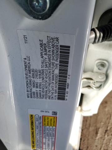 2022 HONDA CIVIC EXL - 19XFL1H72NE003621