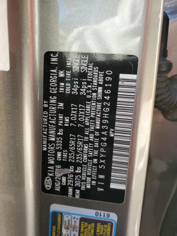 2017 KIA SORENTO LX - 5XYPG4A39HG246190