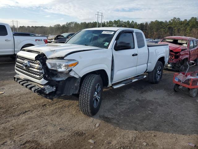 TOYOTA TACOMA ACC 2017 white club cab gas 5TFSX5EN1HX047367 photo #1