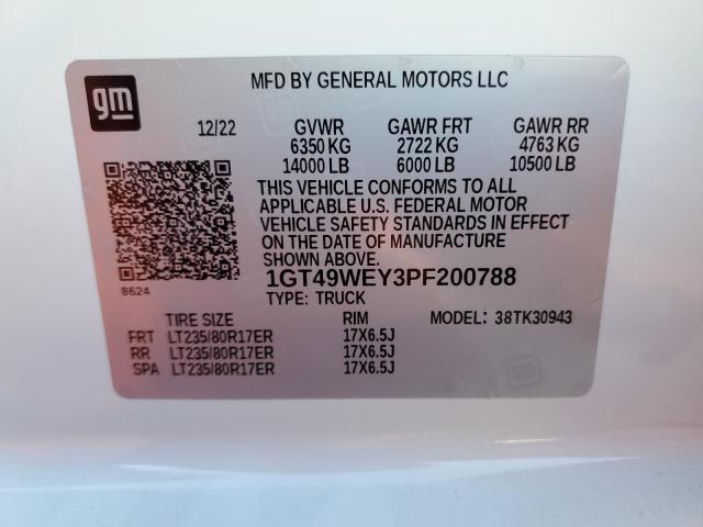 2023 GMC SIERRA K35 - 1GT49WEY3PF200788