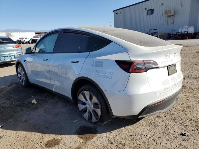 TESLA MODEL Y 2023 white  electric 7SAYGDEE2PF603282 photo #3