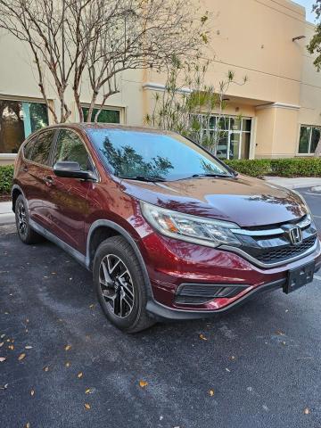 2016 HONDA CR-V SE #3049285864