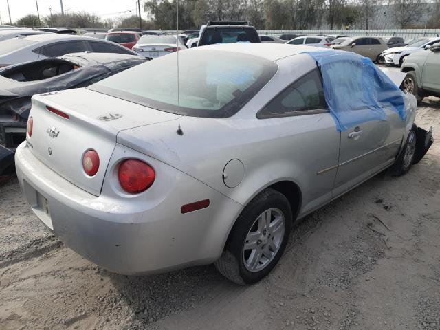 CHEVROLET COBALT LS 2005 silver coupe gas 1G1AL12FX57595773 photo #4