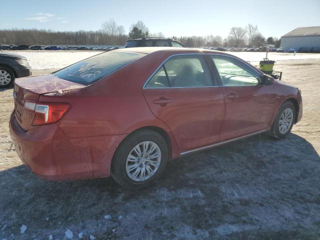 TOYOTA CAMRY BASE 2012 red  gas 4T1BF1FK8CU519019 photo #4