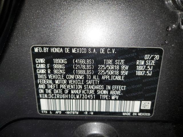 2020 HONDA HR-V SPORT - 3CZRU6H10LM730451