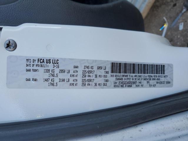 2016 DODGE GRAND CARA - 2C4RDGEG4GR329097