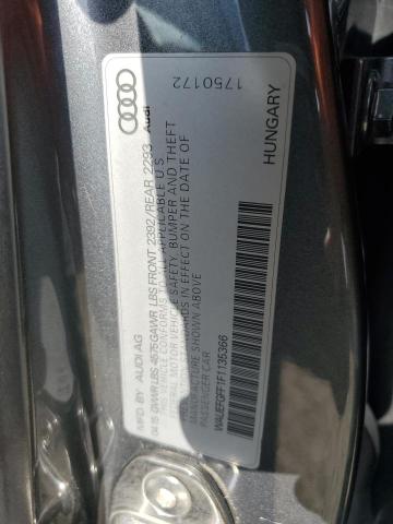 2015 AUDI A3 PREMIUM WAUEFGFF1F1135366