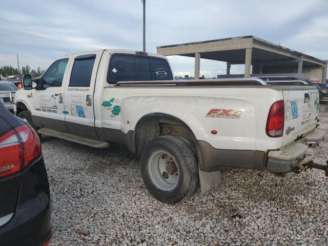 FORD F350 SUPER 2005 white  diesel 1FTWW33P65EB66231 photo #3