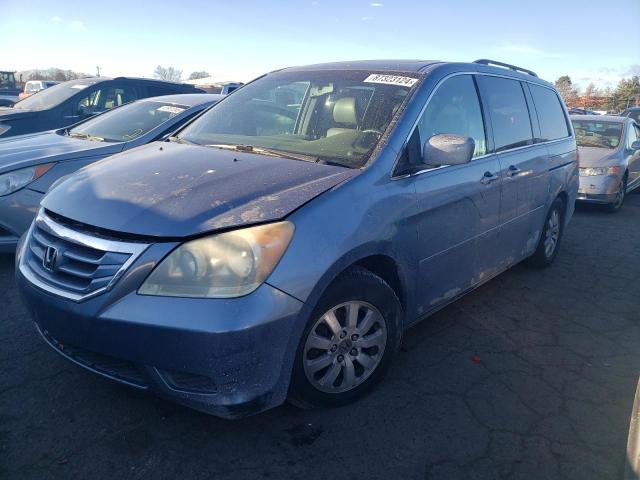 HONDA ODYSSEY EX 2008 blue sports v gas 5FNRL38788B044858 photo #1