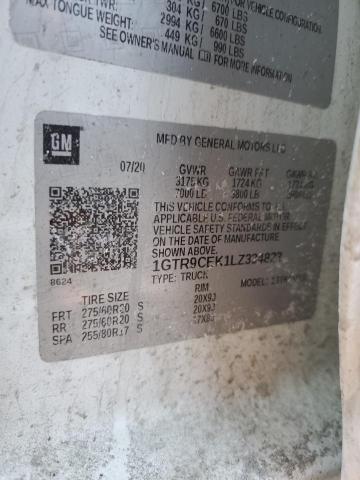 2020 GMC SIERRA K15 1GTR9CEK1LZ334823