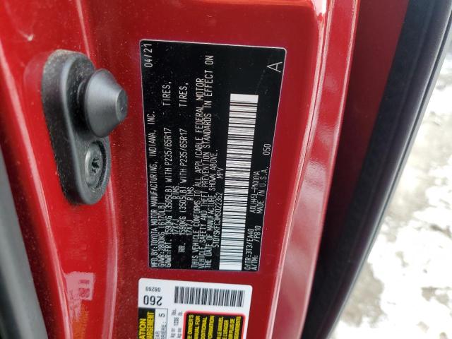 2021 TOYOTA SIENNA XLE - 5TDYSKFC3MS022362