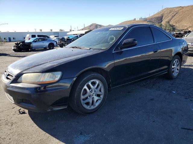 HONDA ACCORD EX 2002 black  gas 1HGCG22532A025714 photo #1