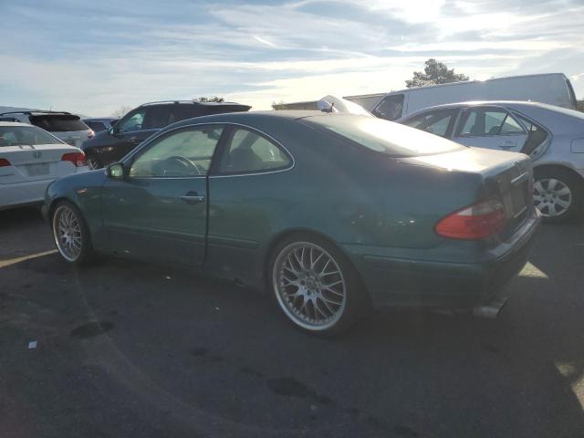 MERCEDES-BENZ CLK 320 2000 green  gas WDBLJ65G5YF150048 photo #3