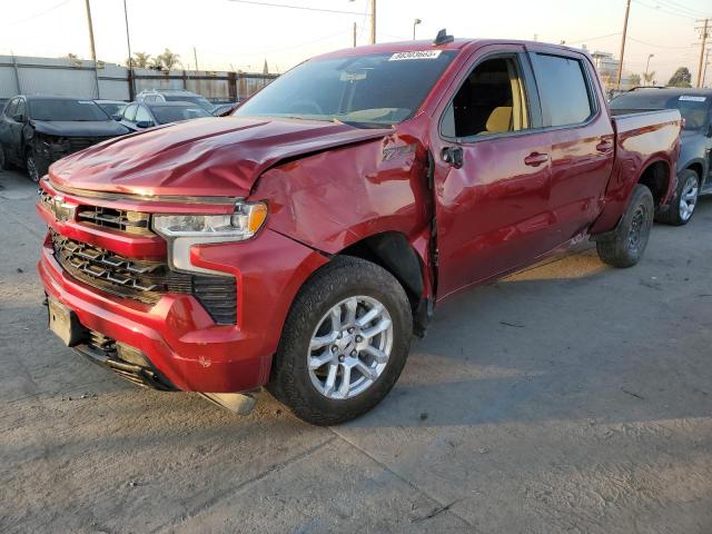 CHEVROLET SILVERADO 2023 burgundy  gas 3GCUDEED9PG268338 photo #1