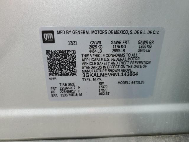 2022 GMC TERRAIN SL - 3GKALMEV6NL143864