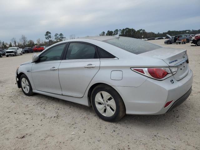 HYUNDAI SONATA HYB 2015 silver sedan 4d hybrid engine KMHEC4A47FA133861 photo #3