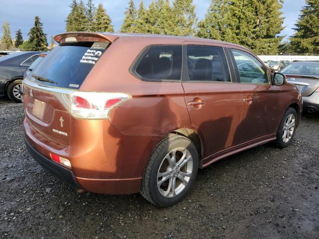 MITSUBISHI OUTLANDER 2014 orange  gas JA4AZ3A32EZ002186 photo #4