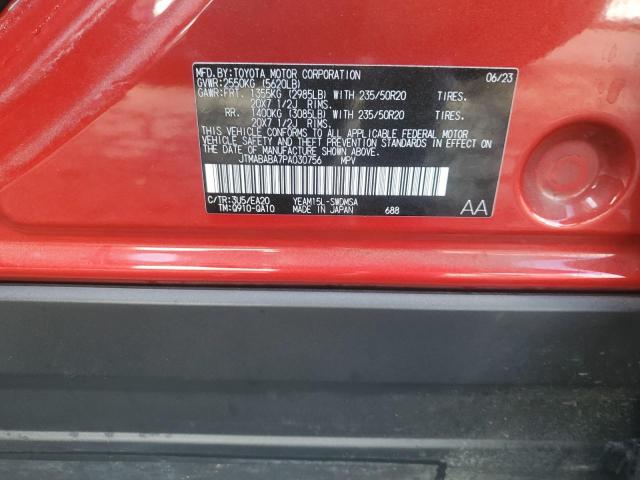 2023 SUBARU SOLTERRA P JTMABABA7PA030756