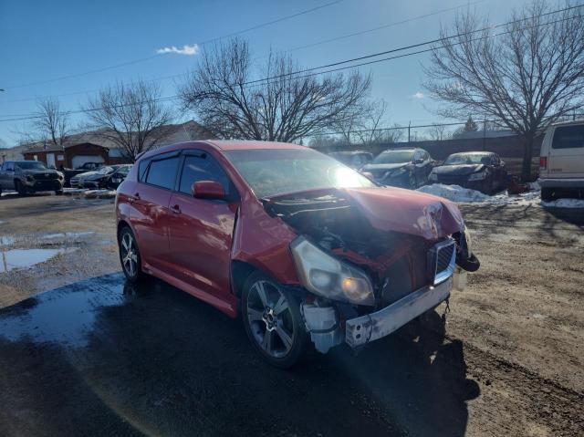 PONTIAC VIBE GT 2009 red hatchbac gas 5Y2SR67079Z456836 photo #1