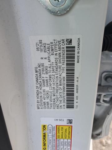 2022 HONDA CIVIC TOUR - 2HGFE1F96NH301464