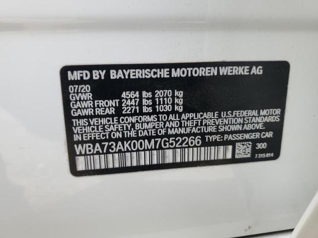 2021 BMW 228XI - WBA73AK00M7G52266