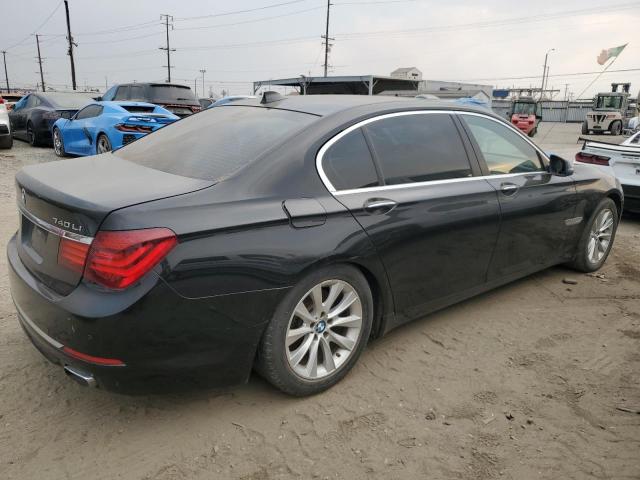 BMW 740 LI 2015 black sedan 4d gas WBAYE4C50FD947217 photo #4