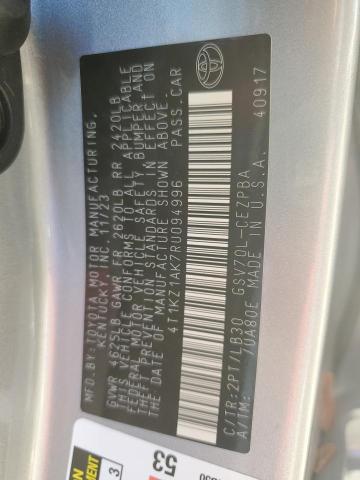 2024 TOYOTA CAMRY TRD - 4T1KZ1AK7RU094996