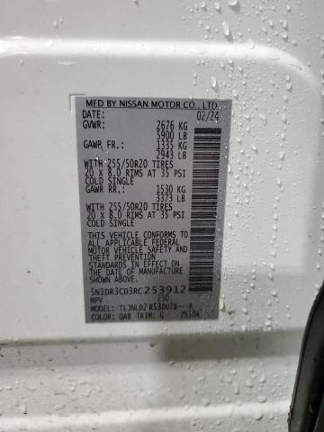 2024 NISSAN PATHFINDER 5N1DR3CD3RC253912