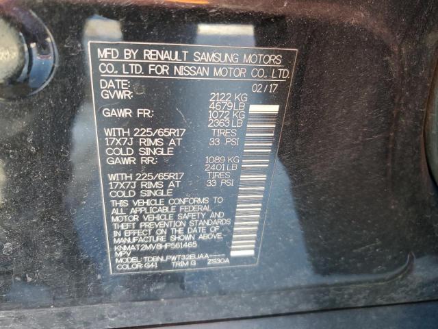 2017 NISSAN ROGUE S - KNMAT2MV8HP561465