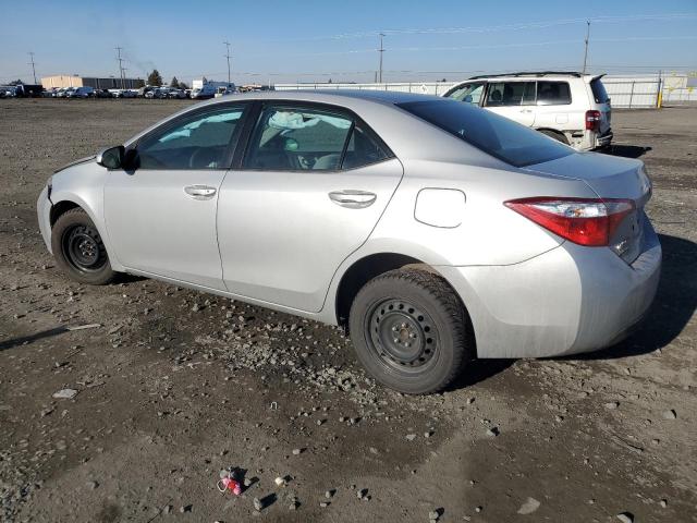 TOYOTA COROLLA L 2015 silver  gas 5YFBURHE2FP365831 photo #3