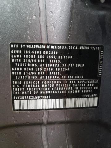 2020 VOLKSWAGEN TIGUAN SE - 3VV3B7AX2LM079945