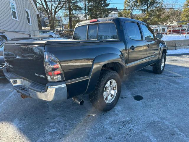 TOYOTA TACOMA DOU 2006 black crew pic gas 5TELU42N76Z265055 photo #4