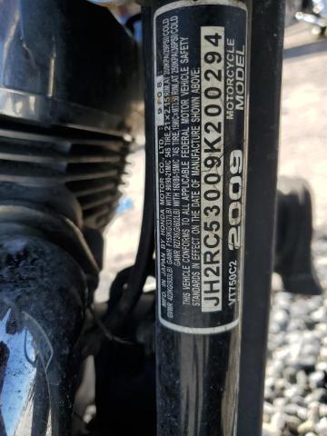 2009 HONDA VT750 C2 JH2RC53009K200294