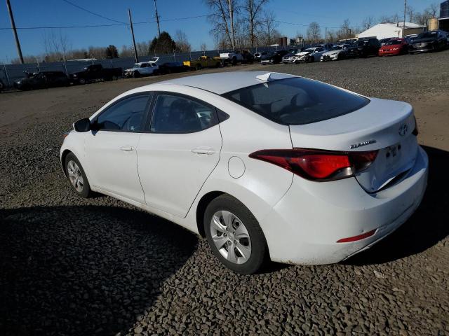 2016 HYUNDAI ELANTRA SE - 5NPDH4AEXGH711505