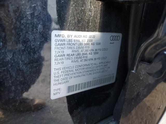 2022 AUDI Q3 PREMIUM - WA1AUCF39N1092183