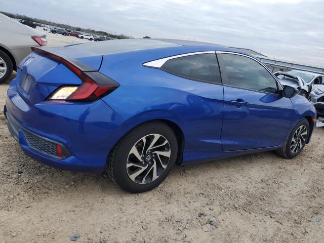 HONDA CIVIC LX 2017 blue  gas 2HGFC4B04HH305743 photo #4