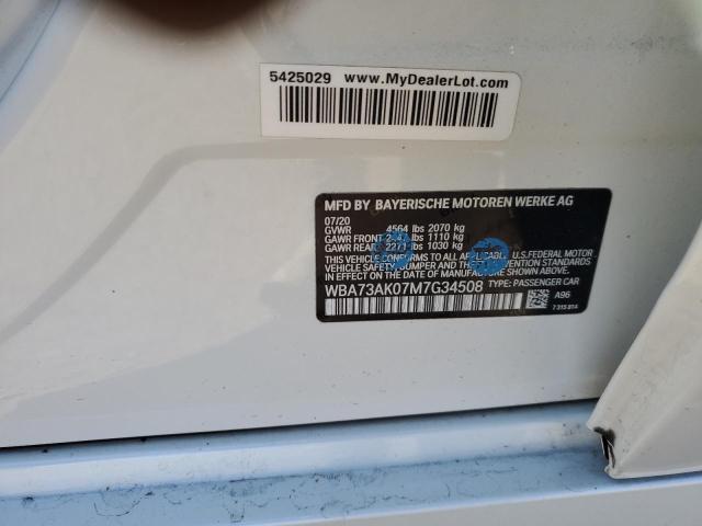 2021 BMW 228XI - WBA73AK07M7G34508