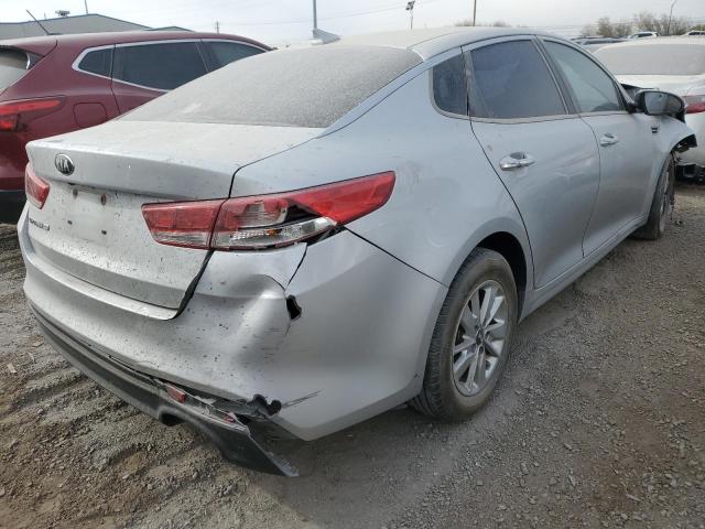 KIA OPTIMA LX 2016 silver sedan 4d gas KNAGT4L35G5117506 photo #4