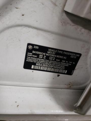 2015 BMW 335 XI - WBA3B9G59FNR94525