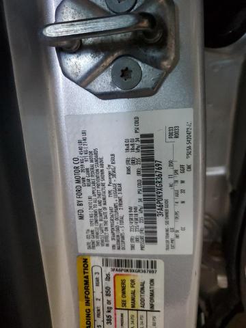 2016 FORD FUSION TIT - 3FA6P0K9XGR367697