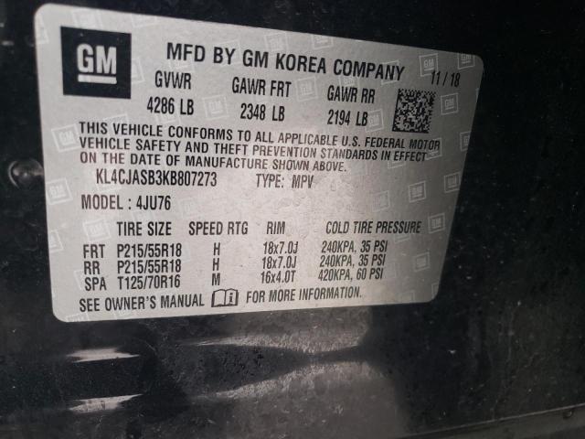 2019 BUICK ENCORE - KL4CJASB3KB807273