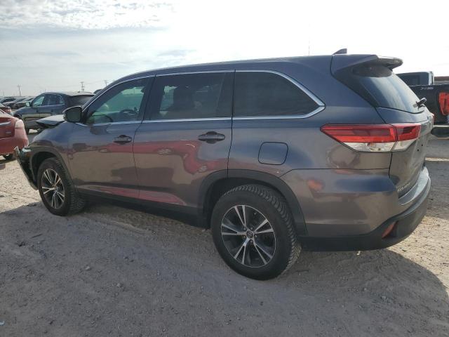 5TDZZRFH9KS319282 Toyota Highlander Le 2019
