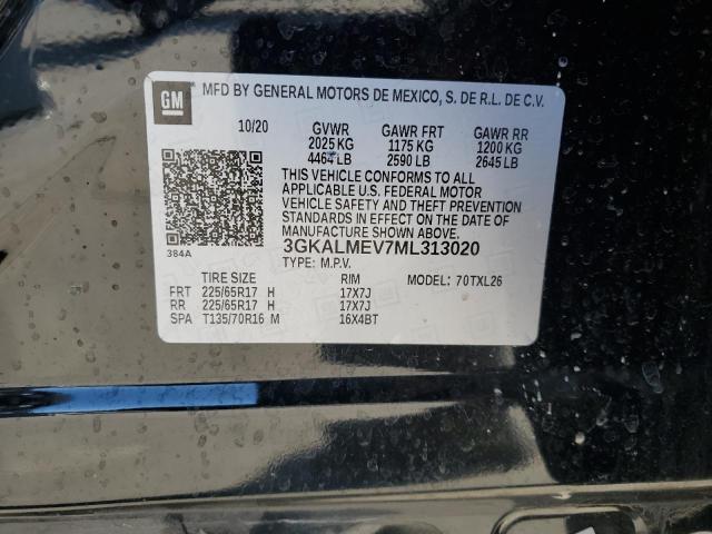 2021 GMC TERRAIN SL - 3GKALMEV7ML313020