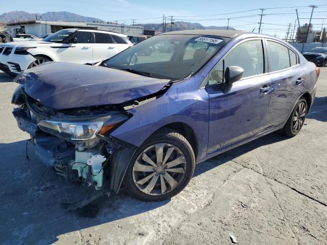 SUBARU IMPREZA 2022 blue  gas 4S3GKAB69N3603129 photo #1