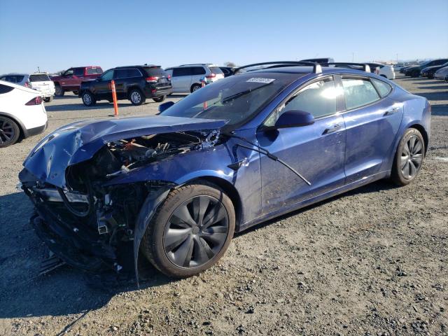 Vin: 5yjsa1e55nf475989, lot: 88104975, tesla model s 2022 img_1