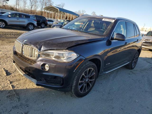 BMW X5 XDRIVE3 2015 blue 4dr spor gas 5UXKR0C57F0K60618 photo #1