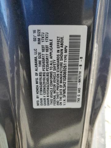2016 HONDA ODYSSEY LX 5FNRL5H21GB069261