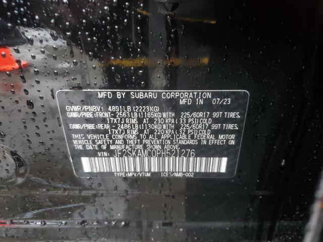 2023 SUBARU FORESTER W JF2SKAMC0PH521276